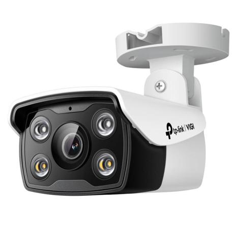 TP-LINK VIGI 4MP Outdoor Bullet Network Camera,VIGI C340(4mm), 1/3""Progressive Scan CMOS, obiectiv: 4mm, F1.6,  unghi vizualizarehorizontal FOV: 79°, vertical FOV: 43°, diagonal FOV: 93°,distanta IR: 30mm, interfata : 1 x RJ45 10/100M, ip66"