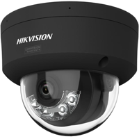 Camera de supraveghere IP Dome 8MP Smart Hybrid Light with ColorVu Hikvision DS-2CD2147G3-LIS2UY(2.8MM)/BK, lentila fixa 2.8mm, iluminare min: Color: 0.0001 Lux @ (F1.0, AGC ON),0 Lux with light, lumina alba / IR: 30m, microfon dublu incorporat, interfata audio: 1 input (line in)/1 output (line