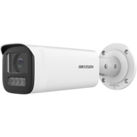 Camera de supraveghere IP Bullet 4MP Hikvision DS-2CD1B43G2-LIU(2.8MM), lentila fixa: 2.8mm, iluminare min: Color: 0.005 Lux @ (F1.6, AGC ON),B/W: 0 Lux cu IR: 60m, microfon incorporat, alarma la evenimente: Motion detection (support alarm triggering by specified target types (human and