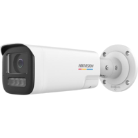 Camera de supraveghere IP Bullet 2MP Hikvision DS-2CD1B27G2H- LIUF/SL(2.8MM), lentila fixa 2.8mm, iluminare min: Color: 0.001 Lux @ (F1.0, AGC ON),0 Lux cu lumina alba, IR 50m, microfon incorporat, difuzor incorporat, slot card de memorie: microSD/microSDHC/microSDXC maxim 512GB, alarma la