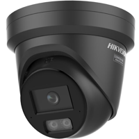 Camera de supraveghere IP Turret 4MP Hikvision DS-2CD2347G3- LI2UY(2.8MM)/BK, lentila fixa 2.8mm, iluminare min: Color: 0.0005 Lux @ (F1.0, AGC ON),0 Lux cu lumina alba: 40m, IR 30m, microfon incorporat, slot card de memorie: microSD/microSDHC/microSDXC maxim 512GB, alarma la evenimente: Motion