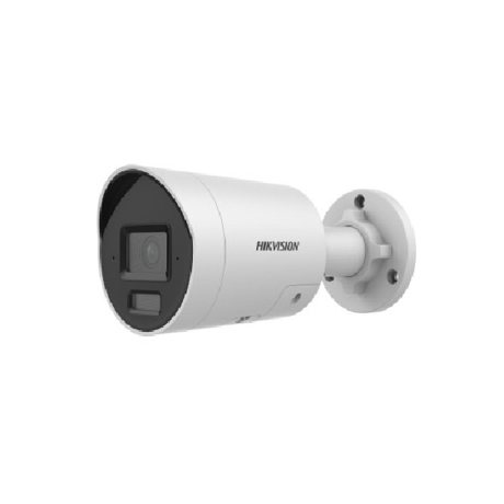 Camera de supraveghere IP Bullet 8MP Hikvision DS-2CD2086G2H- I2U/SL(2.8MM)(EF), lentila fixa 2.8mm, iluminare min: Color: 0.0008 Lux @ (F1.0, AGC ON),0 Lux cu IR 40m, 2 microfoane incorporate, slot card de memorie: microSD/microSDHC/microSDXC maxim 512GB, alarma la evenimente: Motion detection