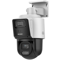 Camera de supraveghere IP TandemVu 4MP+4MP 4X POE PTZ Hikvision DS-2SE3C404MWG-E/14, lentila bullet fixa: 2.8mm; lentila PTZ varifocala: 2.8-12mm, iluminare min bullet: Color: 0.01 Lux @ (F1.6, AGC ON)，B/W: 0.005 Lux @ (F1.6，AGC ON), 0 Lux cu IR: 30m, iluminare min PTZ: Color: 0.01 Lux @ (F1.5, AGC