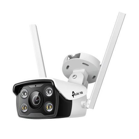 TP-LINK VIGI 4MP Outdoor Bullet Network WIFI Camera,VIGI C340-W(4mm), 1/3""Progressive Scan CMOS, obiectiv: 4mm, F1.6,  unghi vizualizare  Horizontal FOV: 79°, Vertical FOV: 43°, Diagonal FOV: 93°distanta IR: 30mm, interfata : 2.4 GHz, 1 x RJ45 10/100M. Ip66"