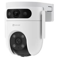 Camera de supraveghere EZVIZ H9C Dual WI-FI Rezolutie video: 2304 × 1296 Lentila fixa: 2.8mm Unghi de vizualizare: orizontal: 108°, vertical: 56°, diagonal 130° Distanta iluminator IR: 30 m Compresie video: H.265 / H.264 Detectarea formei umane alimentate de AI / detectarea formelor alimentate de AI