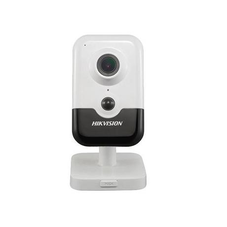 Camera supraveghere Hikvision IP Cube WIFI DS-2CD2423G0-IW(2.8mm)(W); 2 MP; WIFI; 1/2.7" Progressive Scan CMOS; rezolutie: 1920 x .1080@30fps; iluminare: Color: 0.01 Lux @ (F1.2, AGC ON), 0.028 lux @(F2.0, AGC ON), 0 lux with IR; compresie: H.265, H.265+; lentila 2.8mm, unghi vizualizare: horizontal