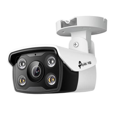 Camera IP Bullet TP-Link VIGI C330(2.8mm), 3MP, Lentila 2.8mm, IR+WL 30ml, rezolutie video 2304 × 1296, +/H.265/H.264+/H.264,