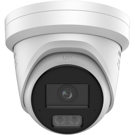 Camera de supraveghere IP Turret 6MP Smart Hybrid Light with ColorVu Hikvision DS-2CD2367G3-LIS2UY/SL(2.8MM), lentila fixa 2.8mm, iluminare min: Color: 0.0001 Lux @ (F1.0, AGC ON),0 Lux cu IR 30m, microfon incorporat, difuzor incorporat, interfata audio: 1/1, alarma: 1/1, slot card de memorie