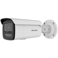 Camera de supraveghere IP Bullet 8MP Hikvision DS-2CD2T83G2-4LI(2.8MM), lentila fixa 2.8mm, iluminare min: Color: 0.0005 Lux @ (F1.6, AGC ON), 0 Lux cu lumina alba, IR 80m, microfon incorporat,  slot card de memorie: microSD/microSDHC/microSDXC maxim 512GB, alarma la evenimente: Motion detection