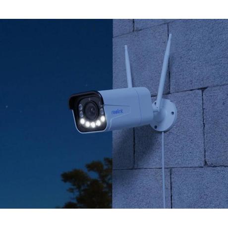Reolink RLC-811WA W430 8MP 4K IR 30m Cameră de supraveghere Wi-Fi, Detectie oameni/vehicule/animale, PoE,  IP67, Audio bidirecțional, Instalare ușoară și flexibilă, pana la 512GB SD card