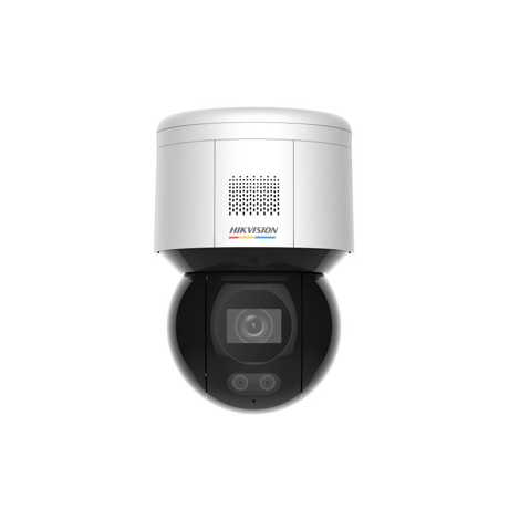 Camera supraveghere Hikvision DS-2DE3A400BW-DE/W F1 T5 ,4MP;rezolutie 2560 × 1440@ 25 fps,iluminare Color: 0.0005 Lux @ (F1.0, AGC ON); 0 Lux with white light, Day& Night 24/7 colorful imaging;lentila fixa 4mm,Zoom 16x digital, 120 dB /BLC/ HLC/3D DNR/ Smart feature:Line crossing detection, region
