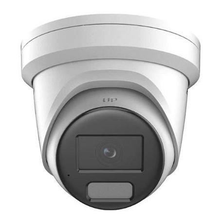 Camera de supraveghere IP Turret 4MP Hikvision DS-2CD2347G2H- LISU/SL(2.8MM)(EF), lentila fixa 2.8mm, iluminare: Color: 0.0005 Lux @ (F1.0, AGC ON), 0 Lux cu lumina alba, IR 30m, microfon incorporat, difuzor incorporat, interfata audio: 1/1, alarma: 1/1, slot card de memorie