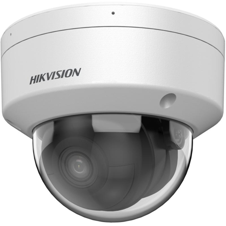 Camera de supraveghere IP Dome 4MP Hikvision DS-2CD2146G2H-I(2.8MM), lentila fixa 2.8mm, iluminare min: 0.001 Lux @ (F1.0, AGC ON), B/W: 0 Lux cu IR 30m, slot card de memorie: microSD/microSDHC/microSDXC maxim 512GB, alarma la evenimente: Motion detection (support alarm triggering by specified