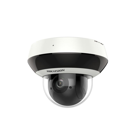 Camera de supraveghere IP Mini Dome PTZ 4X Outdoor 4MP Hikvision DS-2DE2A404IW-DE3(C0)(S6)(C), lentila varifocala: 2.8-12mm, iluminare min: Color: 0.005 Lux @ (F1.5, AGC ON), B/W: 0.001 Lux @ (F1.5, AGC ON), 0 Lux cu IR 20m, microfon incorporat, interfata audio: 1/1, slot card de memorie