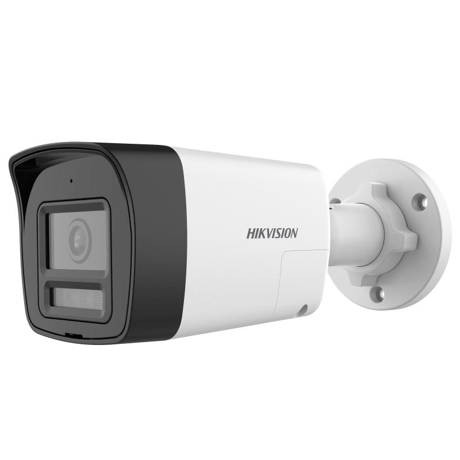 Camera de supraveghere Mini Bullet 3K Hikvision DS-2CE16K0T-LPTS(2.8MM), lentila fixa 2.8mm, iluminare min: 0.01 Lux @ (F1.6, AGC ON), 0 Lux cu lumina alba: 20m, IR 25m, iesire TVI, alimentare: 12 VDC ± 25%, max. 4.8 W, protectie: IP67, dimensiuni: 179 mm × 66 mm × 69.1 mm, greutate: 245g