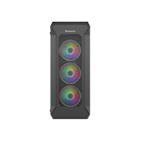 Carcasa GENESIS IRID 505 V2 Mid Tower ARGB NEGRU, Tempered Glass, Sloturi Expansiune 8, Drive Bays: 2x3.5" 7x2.5", Ventilatoare Suportate: 6 (spate: 1x120mm, fata: 3x120mm sau 2x140mm, sus: 2x120mm sau 2x140mm), Ventilatoare Incluse: 4 (4x120mm OXAL ARGB), Format Placa De Baza Suportat: Mini-ITX