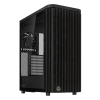 Carcasa ASUS PROART PA401 WOOD EDITION Mid Tower ARGB NEGRU