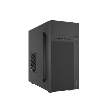 Carcasa NATEC HELIX Mini Tower NEGRU USB C, Sloturi Expansiune 4, Drive Bays: 3x3.5" 5x2.5" 1x5.25", Ventilatoare Suportate: 3 (spate: 1x80mm, lateral: 1x120mm, fata: 1x120mm), Ventilatoare Incluse: 1 (spate: 1x80mm), Format Placa De Baza Suportat: Mini-ITX, Micro-ATX, Lungime Maxima Placa Video