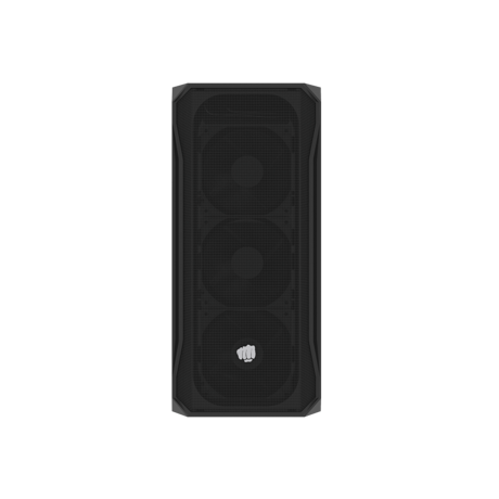 Carcasa FURY SHOBO SH4F Mid Tower NEGRU, Tempered Glass, Sloturi Expansiune 7, Drive Bays: 2x3.5" 2x2.5", Ventilatoare Suportate: 8 (spate: 1x120mm, fata: 3x120mm sau 3x140mm, sus: 2x120mm sau 1x140mm, jos: 2x120mm), Ventilatoare Incluse: 4 (4x120mm), Format Placa De Baza Suportat: Mini-ITX