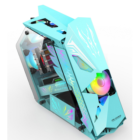 Carcasa PRO GAMING HERCULE BLUE Mid Tower ARGB