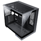 Carcasa gaming Serioux Shadow, fara sursa, tip  middle towe, USB2.0x+HD Audio, USB3.0, porturi rezervate pentru ventialtor: MN 2x120mm ventilatoare ARGB (incluse), spate:1x120mm ventilator RGB (inclus), sus 3x120mm/2x140mm, controler 4 porturi, drive bays: HDD de 3.5'' x2, SSd de 2.5'' x1, Sloturi