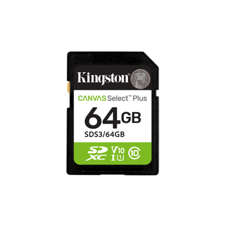 Card de Memorie SDXC Kingston 64GBCanvas Select Plus