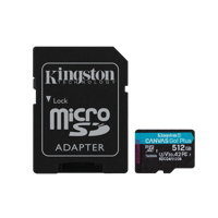 Card de Memorie Kingston 512GB Canvas Go! Plus CL10