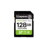Card de Memorie SDXC Kingston128GBCanvas Select Plus