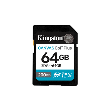 Card de Memorie SDXC Kingston64GBCanvas GO Plus
