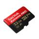 Carde de Memorie Micro Secure Digital SanDisk Extreme Pro, 32GB, UHS-I, Class 10 + Adaptor
