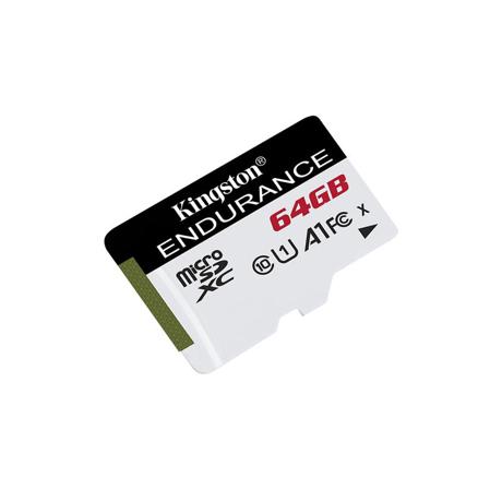 Card de Memorie Micro SDXC Kingston High Endurance, 64GB, Adaptor SD, Class 10