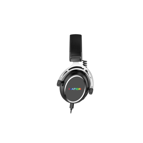 Casti gaming cu fir Hator Hypergang 3 USB, conectivitate USB Type-C / USB Type-Amaterial membrana compozit, conexiune catre HATOR SyncHUB™, Virtual 7.1 Surround Sound, logo iluminat RGB, apeluri prin BT in gaming mode, frecventa raspuns 10Hz-44kHz, impendanta 32Ω, putere maxima 30mW, microfon