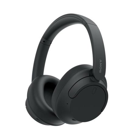 Casti Over the Ear Sony WHCH720NB.CE7, Noise Cancelling, Wireless, Bluetooth, Multipoint connection,Microfon, Quick Charge, Autonomie 35 ore, Negru