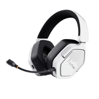 Casti wireless Trust GXT 493PS Carus, frecventa raspuns 20 Hz, 20.000 Hz, nivel sunet 103dB, sunet stereo, microfon inclus, compatibile cu PS4, PS5, Nintendo Switch, alb