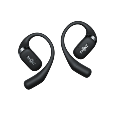 Shokz - OpenFit Open-Ear True Wireless Earbuds - Black