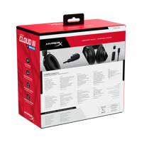 Casti gaming HyperX Cloud III S Black-Red, A59Z0AA