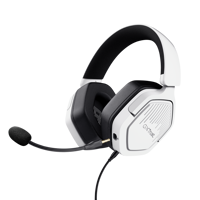 Casti cu fir multiplatforma Trust GXT492 Carus, cu microfon, tip conector 3.5mm, frecventa raspuns 20 Hz - 20.000 Hz, lungime cablu 120cm, alb