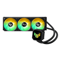 Cooler Procesor ASUS TUF GAMING LC III 360 ARGB NEGRU, marime radiator 397mm, 3x120mm, viteza ventilatoare 650-2600 RPM +/- 10%, Suport AMD: AM5 AM4, suport INTEL: LGA 1851/1700/1200