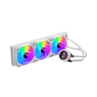 Cooler Procesor 1stPlayer Thunderstorm TS4 360-wh, display IPS, aRGB, compatibil AMD/Intel, alb