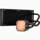 Corsair CPU Cooler H100I Elite Capellix XT Liquid  Cold Plate Material Copper Radiator Material Aluminum PWM Yes CORSAIR iCUE Compatibility Yes Tubing Length 400mm Coldplate Dimensions 56 x 56mm Tubing Material Black Sleeved Low-Permeation Rubber Radiator Dimensions 277mm x 120mm x 27mm Fan