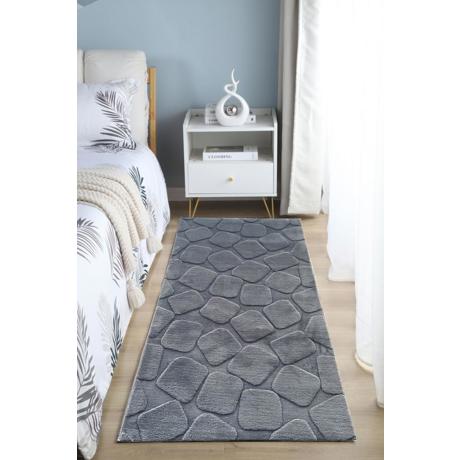 Covor, model in relief,Stone,80x150 GRI