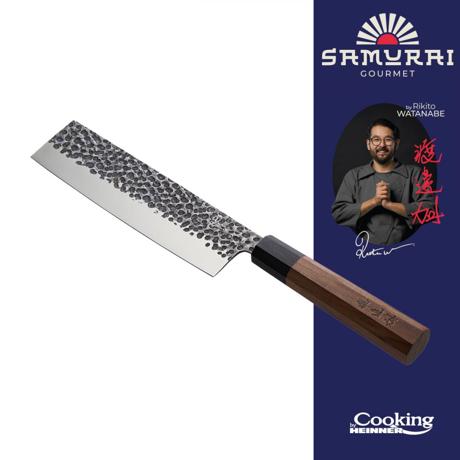 CUTIT NAKIRI 18 CM, RIKITO WATANABE, SAMURAI GOURMET, COOKING BY HEINNER