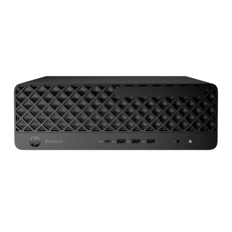 Desktop HP ProDesk 4 G1i SFF, Intel Core Ultra 7 265 20-core (2.4GHz, up to 5.3GHz, 30MB), video integrat Intel UHD Graphics, RAM 16GB DDR5 5600MHz (1x16GB), SSD 512GB M.2 2280 PCIe NVMe , no ODD, LAN 10/100/1000, Intel AX211 Wi-Fi 6E + Bluetooth 5.3, porturi: 3x USB Type- A 10Gbps/ 2x USB Type-A