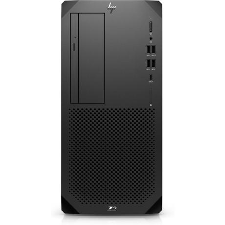 Desktop Workstation HP Z2 G9 Tower, Intel Core i9-14900K 24-Core (3.2GHz, up to 6GHz, 32MB), video dedicat nVIDIA RTX A2000 12 GB, RAM 64GB DDR5 4800MHz (2x32GB), SSD 1TB PCIe-4x4 2280 TLC M.2 Z Turbo, no ODD, LAN 10/100/1000, porturi: 10x USB Type-A/ 2x DP 1.4/ Audio Jack/ 1x RJ-45, sloturi: 1x