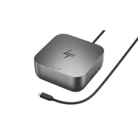 HP Dock Thunderbolt 4 G6 100W, Dimensiuni: 12.1 x 12.1 x 4.95 cm, Greutate: 0.74Kg, 3yw