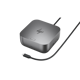 HP Dock Thunderbolt 4 G6 100W, Dimensiuni: 12.1 x 12.1 x 4.95 cm, Greutate: 0.74Kg, 3yw