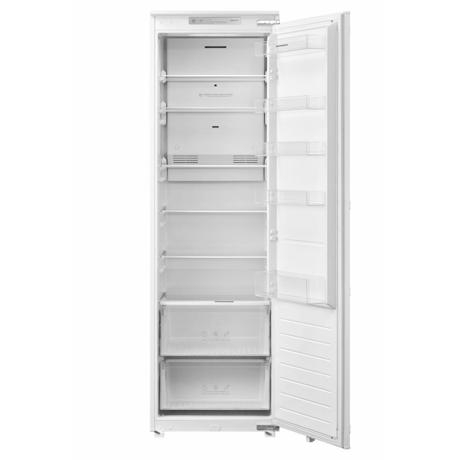 Frigider incorporabil Heinner HF-BIM304NFINVE++, No Frost, Capacitate: 304 L, Clasa E, Inverter, Control electronic, 5 rafturi de sticla, lumina LED, H 178 cm, Alb