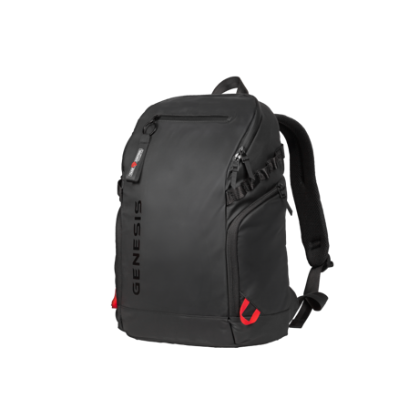 Rucsac laptop GENESIS PALLAD 420, compatibilitate dimensiuni laptop 15.6", total buzunare 6, capacitate 18 L, material Polyester 600D, negru