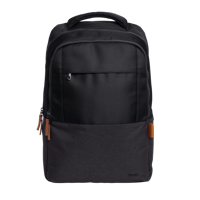 Rucsac laptop Trust Lisboa pentru laptop-uri cu diagonala de 16", material POM, RPET Polyester, RPET twill polyester, volum 23 L, negru