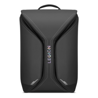 Rucsac Lenovo Legion 16 Armored GB900 pentru laptop de gaming de 16 inch; fabricat din poliester, cu invelis exterior din poliuretan;  potrivit pentru dispozitive cu dimensiuni de pana la: 36 cm x 2.4 cm x 29 cm; greutate: 1.3kg; culoare: negru